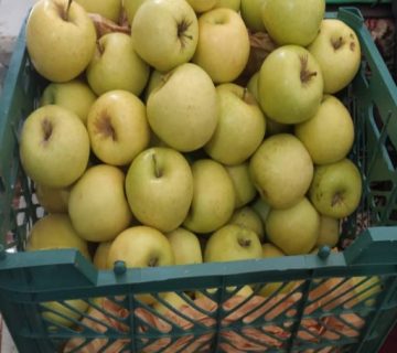 خرید و قیمت انواع سیب زرد درجه دو